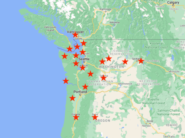RacheyZee’s Top 20 Places to Visit in the Pacific&nbsp;Northwest